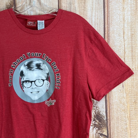 ➡️Authentic A Christmas Story Ralphie Tee Men’s Size XLarge - Picture 3 of 7